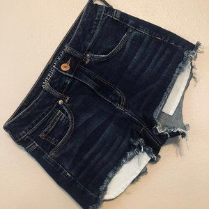 American Eagle High Waisted Denim Shorts